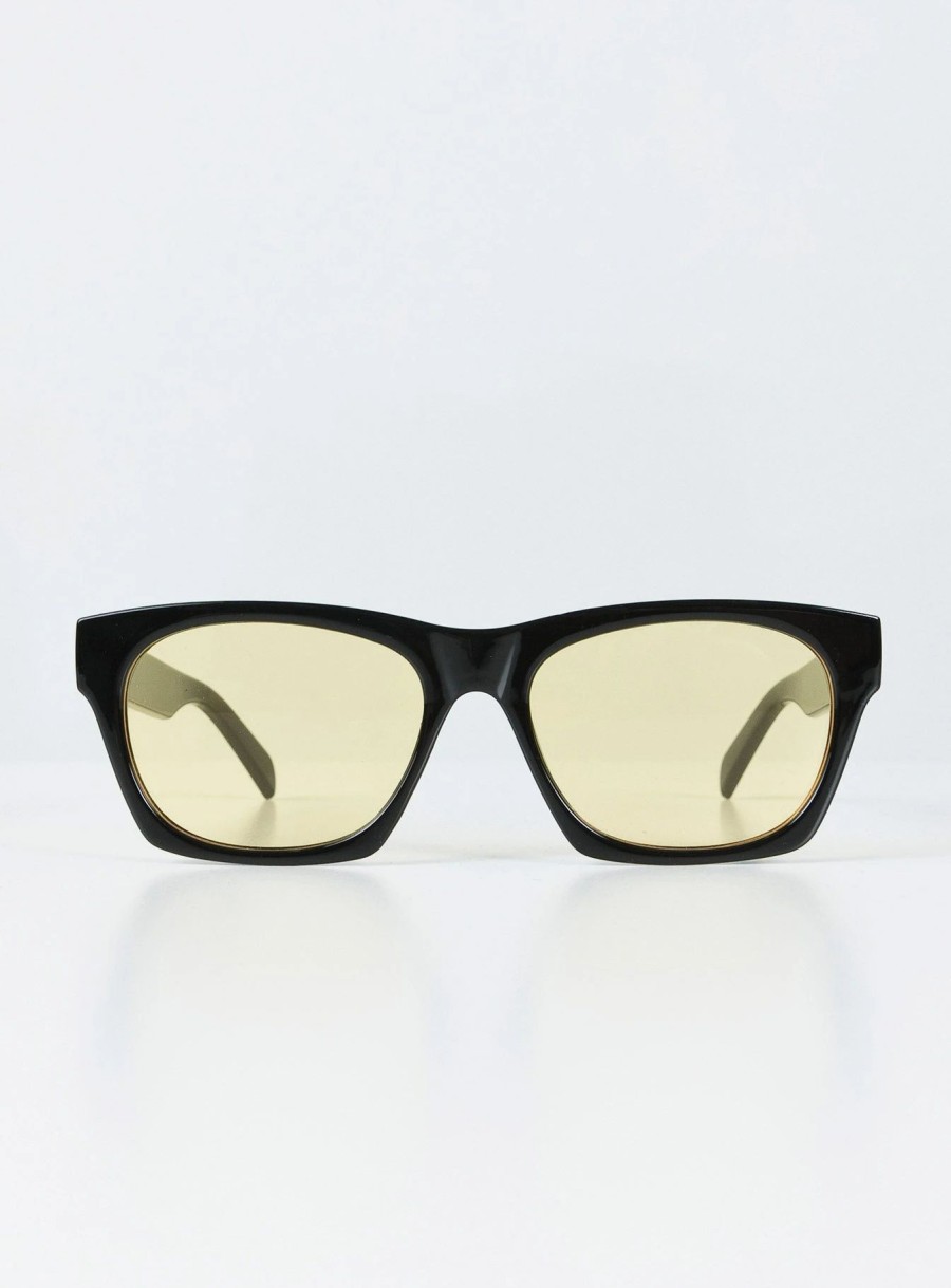 Accessories * | Princess Polly Odelya Sunglasses / Yellow Black