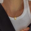 Accessories * | Princess Polly Scottson Plated Pendant Necklace Gold