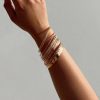 Accessories * | Princess Polly Lower Impact Gemme Bangles Gold