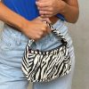 Accessories * | Princess Polly Ora Crossbody Bag Zebra Black