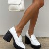 Shoes * | Princess Polly Metropolitan Heels White