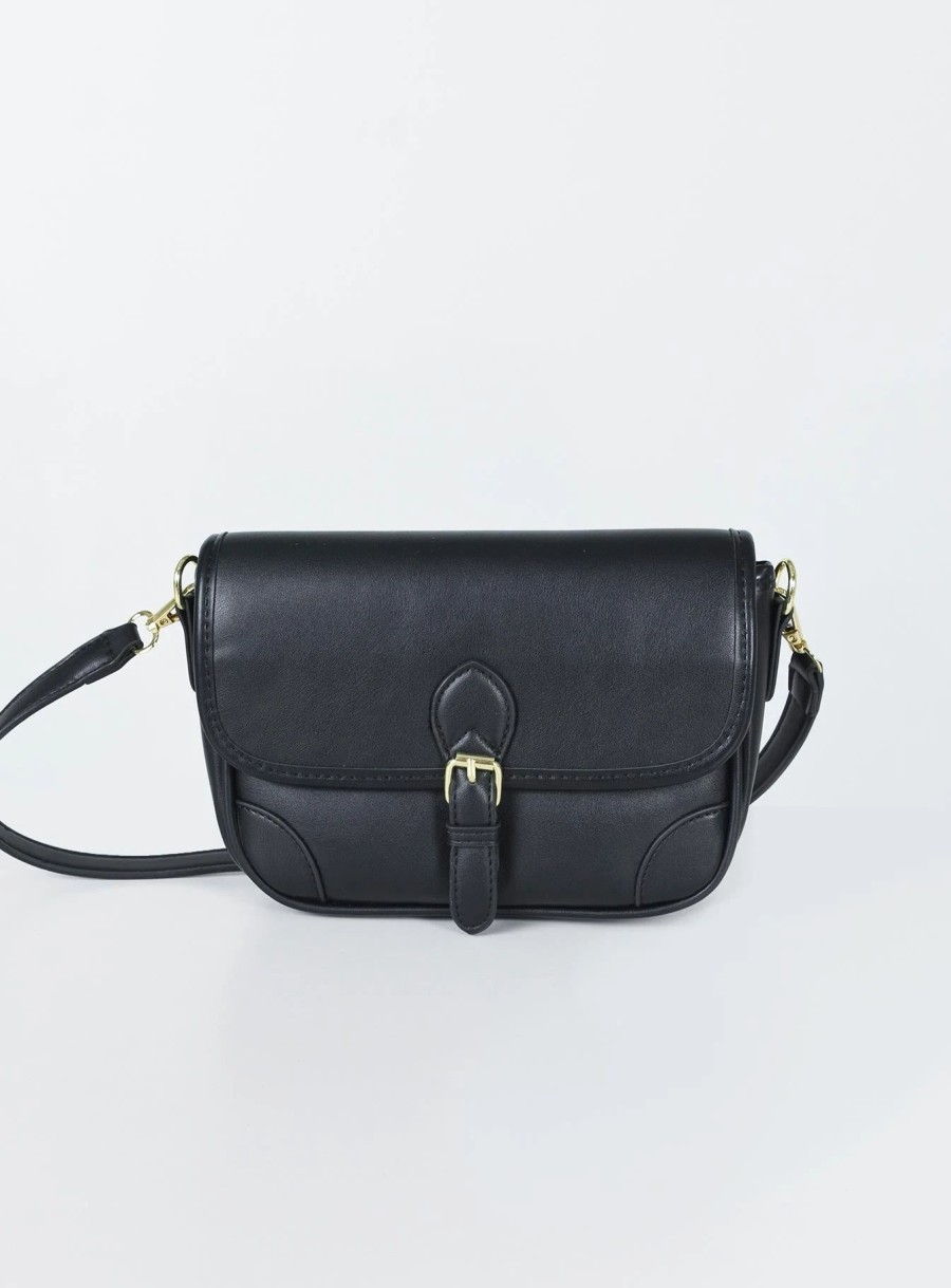 Accessories * | Princess Polly Britton Crossbody Bag Black