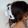 Accessories * | Princess Polly Erma Hair Clip White