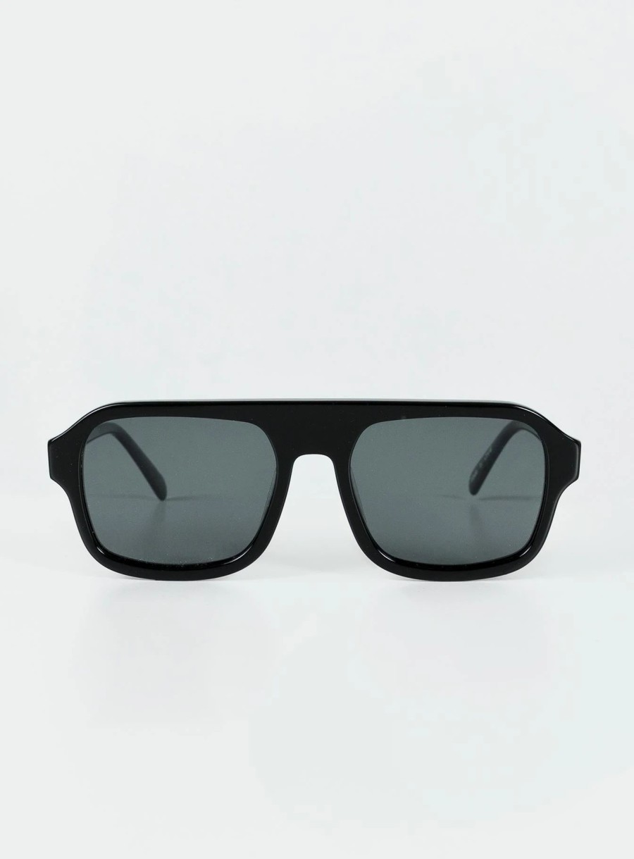 Accessories * | Princess Polly Hetley Sunglasses Black