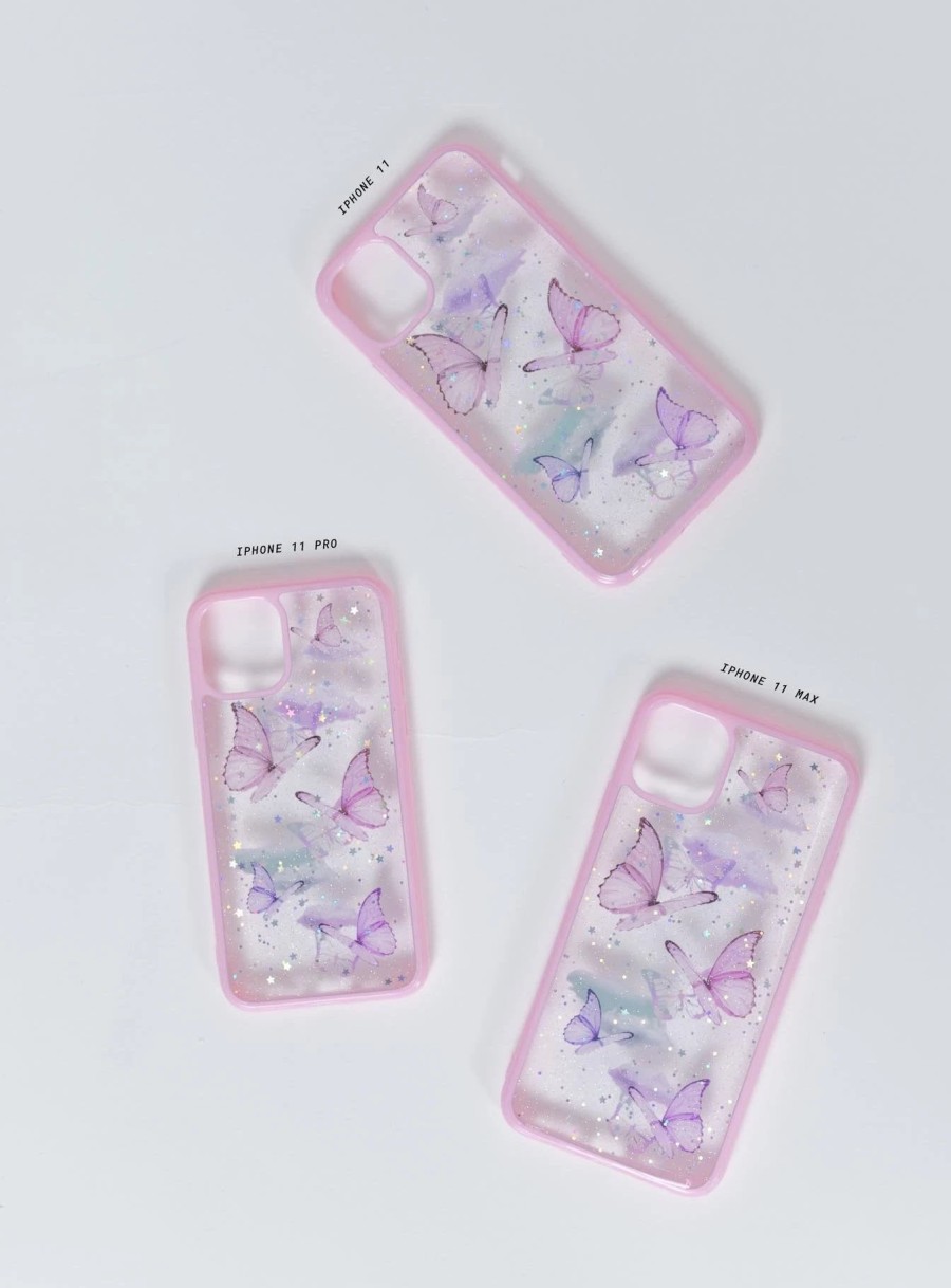 Accessories * | Princess Polly She Is Bae Iphone Case Pink