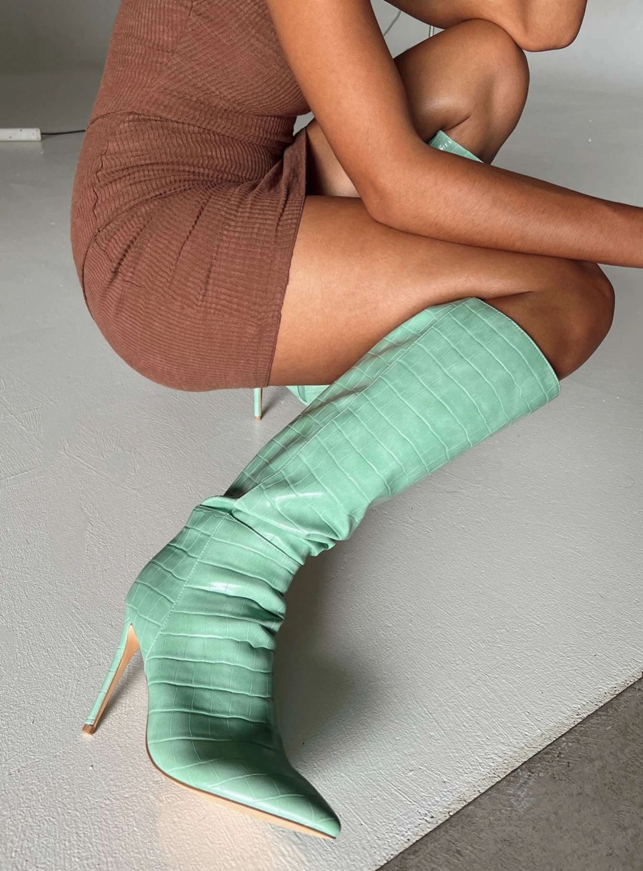 Shoes * | Therapy Icon Boots Seafoam