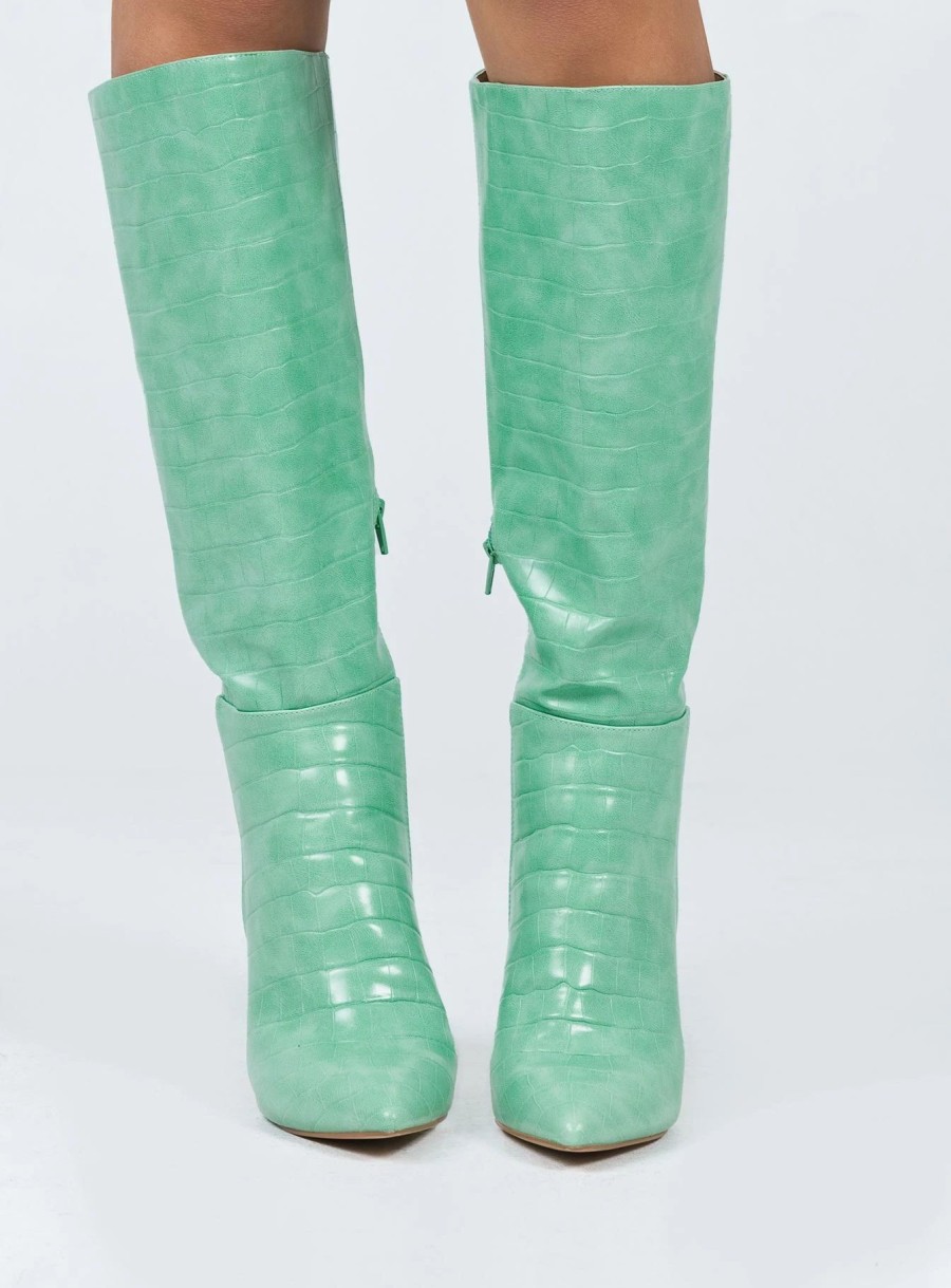 Shoes * | Therapy Icon Boots Seafoam