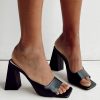 Shoes * | Princess Polly Selva Heels Black