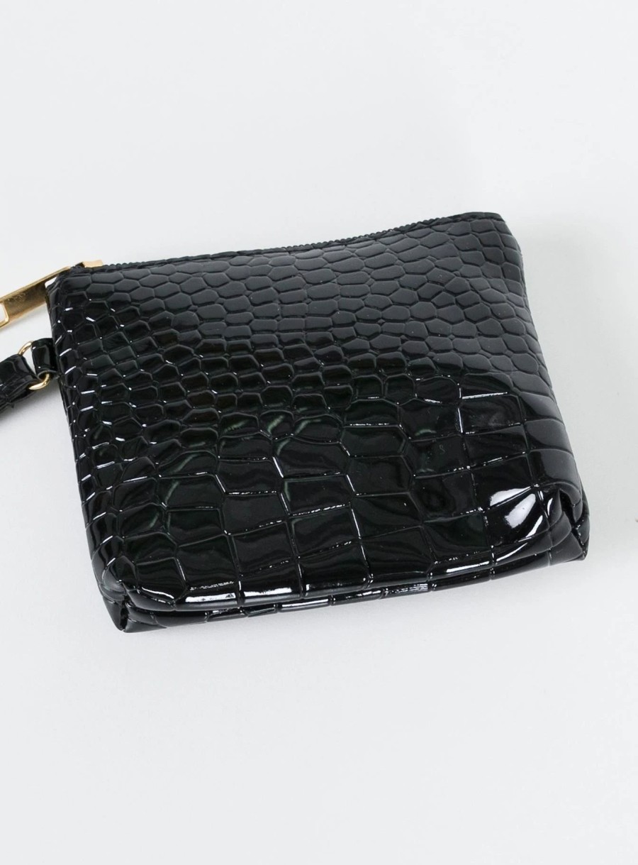 Accessories * | Princess Polly Tahan Coin Purse Black