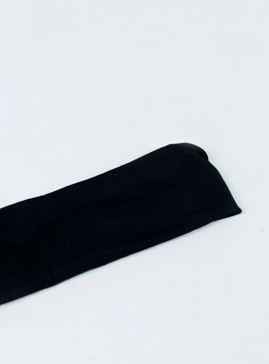 Accessories * | Princess Polly The Juney Headband Black