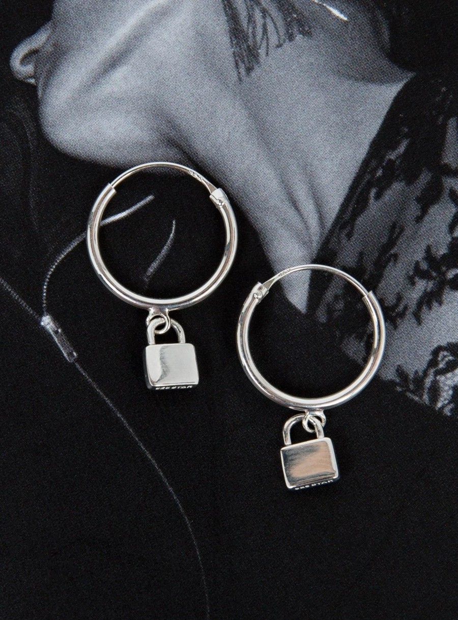 Accessories * | Midsummer Star X Polly Padlock Sleepers Silver