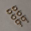 Accessories * | Princess Polly Lower Impact Maury Earring Pack Gold