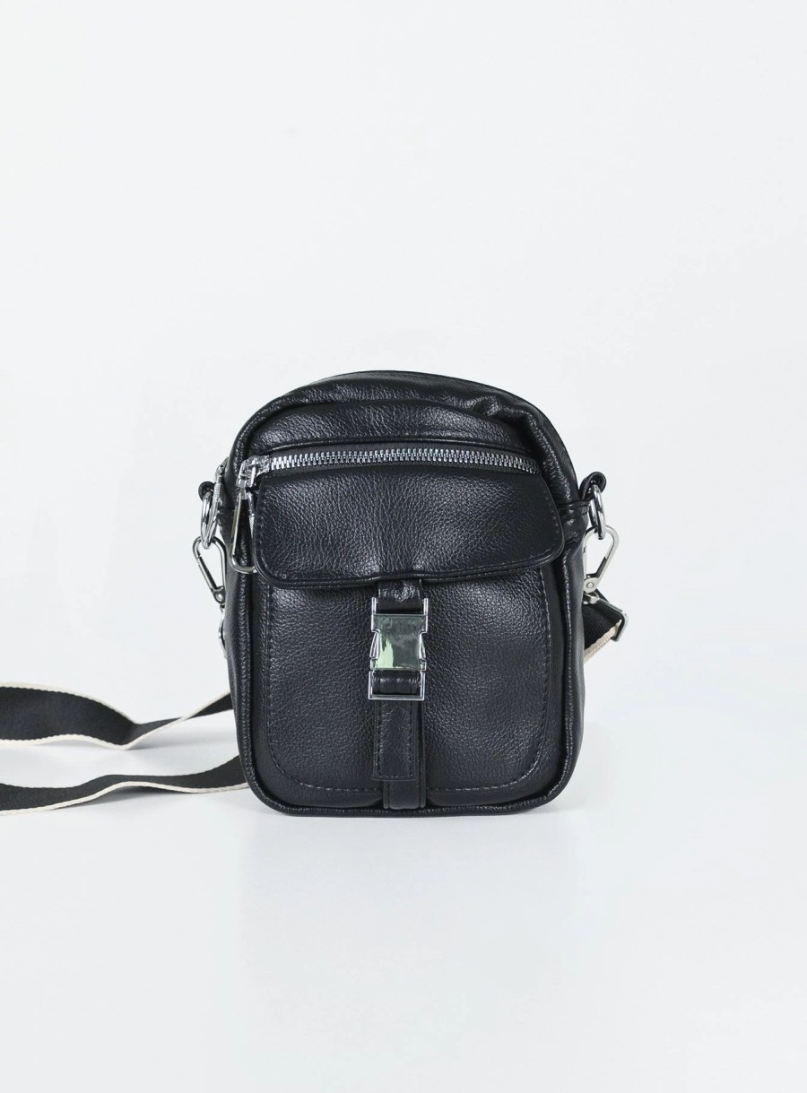 Accessories * | Princess Polly Olsson Crossbody Bag Black