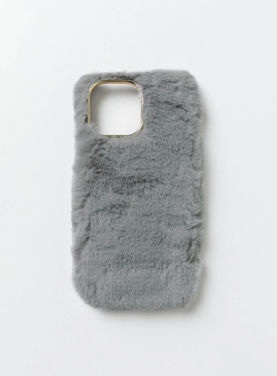 Accessories * | Princess Polly Camille Textured Iphone Case Grey