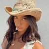 Accessories * | Princess Polly Browder Cowboy Hat Brown