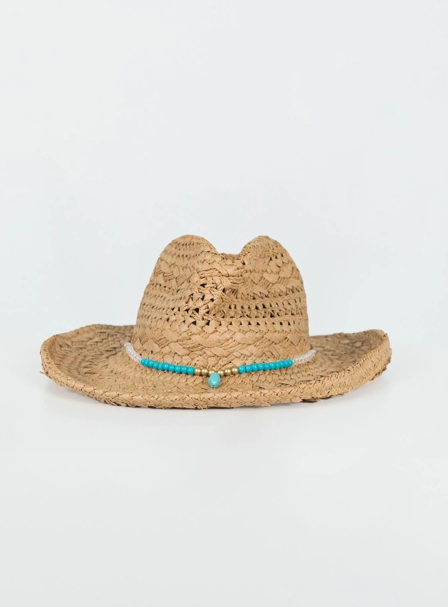 Accessories * | Princess Polly Browder Cowboy Hat Brown