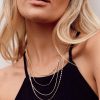 Accessories * | Princess Polly Lower Impact Sorrell Necklace Pack Gold