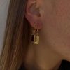 Accessories * | Princess Polly Lower Impact Pablo Plated Earrings Gold