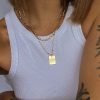 Accessories * | Princess Polly Here Comes The Sun Necklace Set Gold