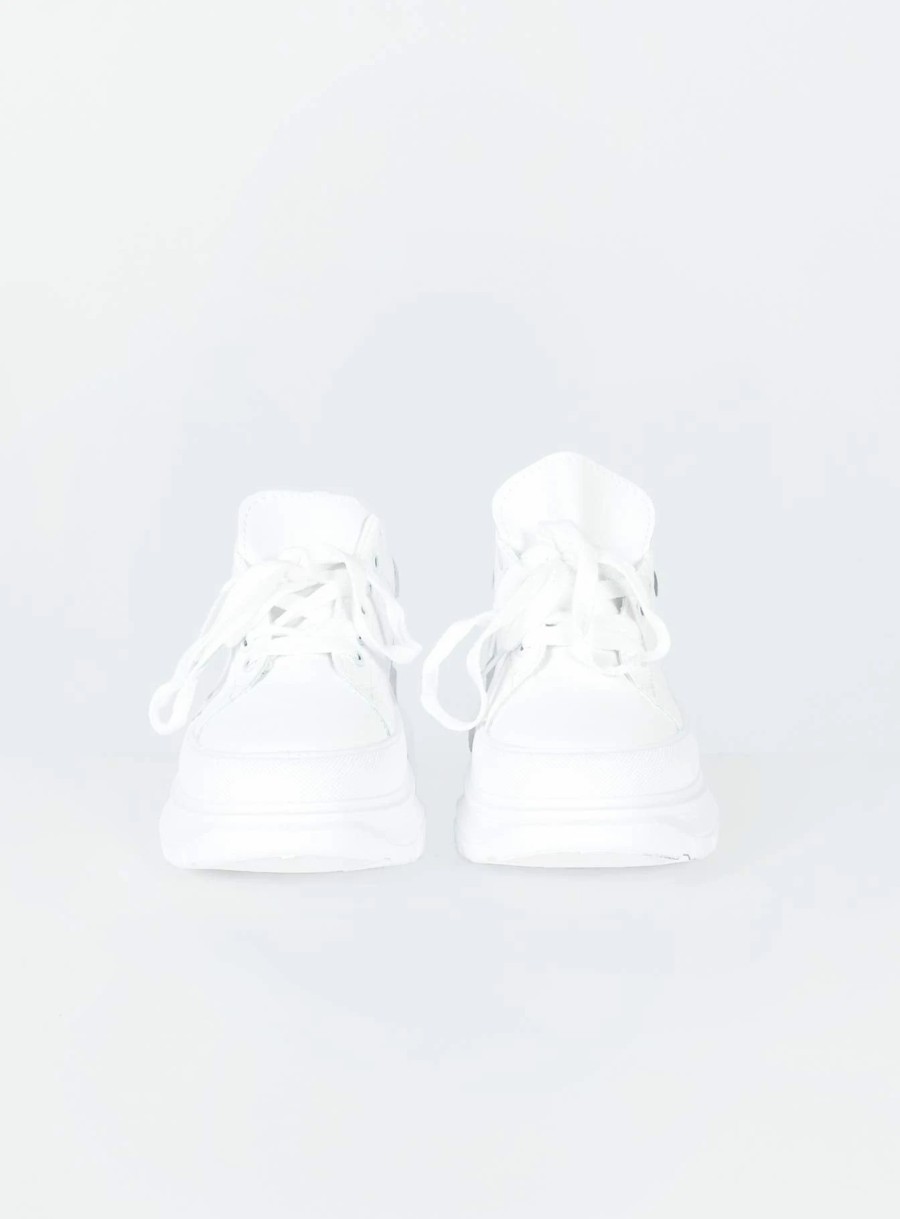 Shoes * | Princess Polly Fuller Sneakers White