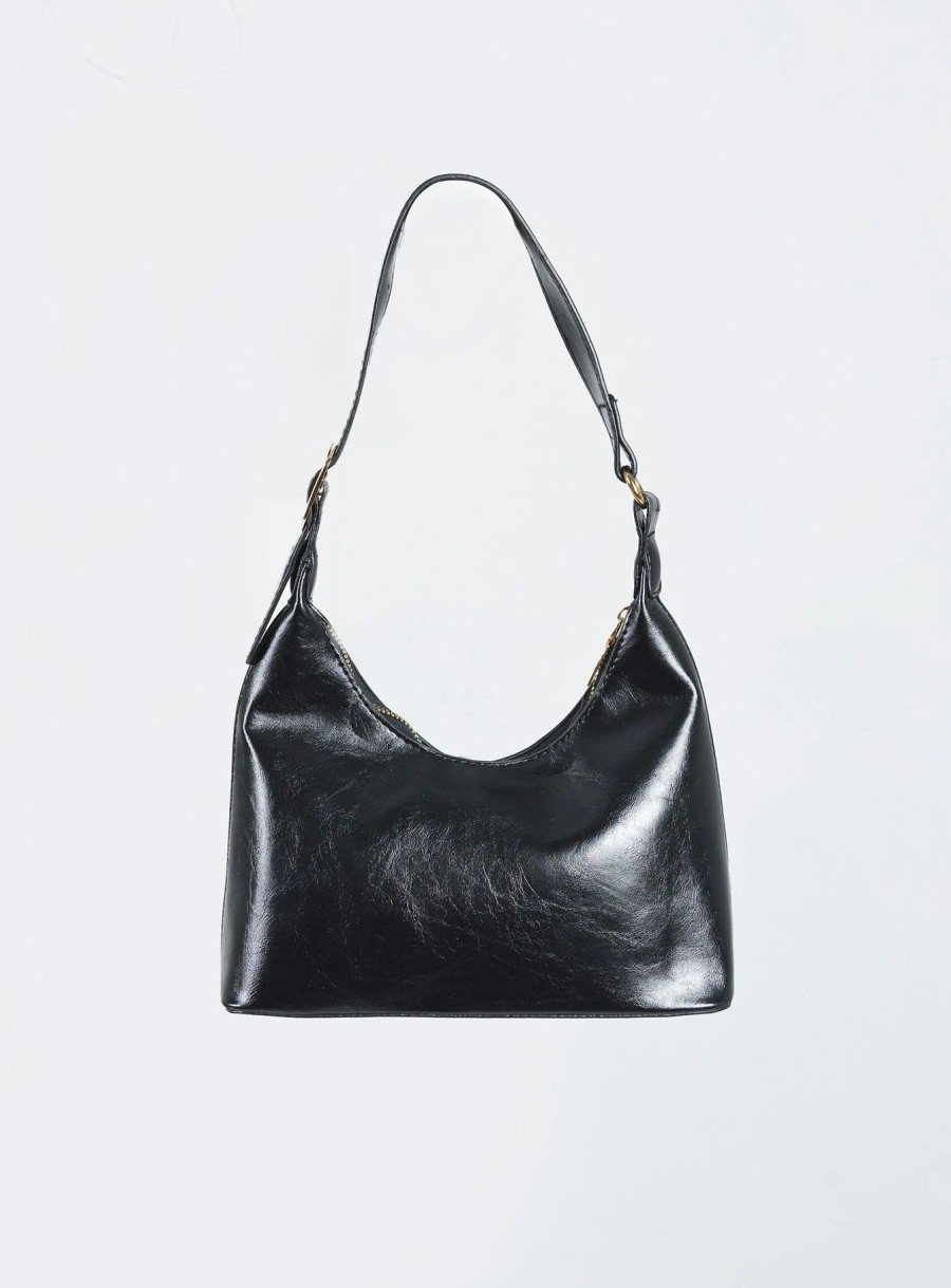 Accessories * | Princess Polly Lexis Shoulder Bag Black