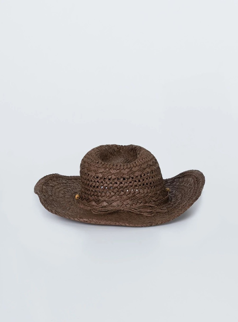 Accessories * | Princess Polly Yeehah Hat Brown