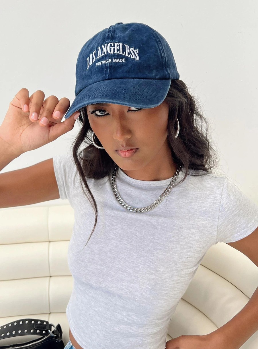 Accessories * | Princess Polly Blvd Cap Denim