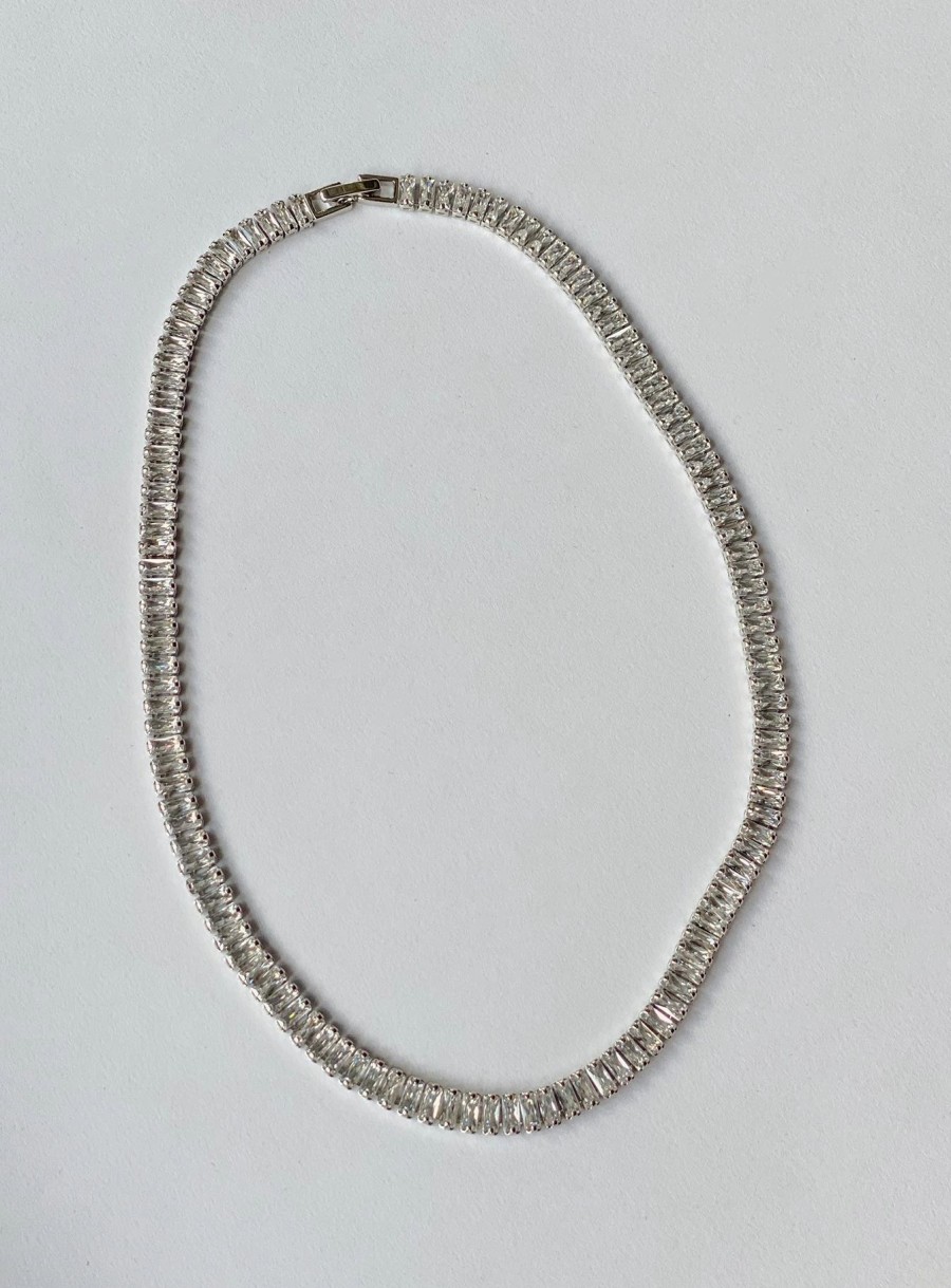 Accessories * | Princess Polly Knowles Necklace Silver