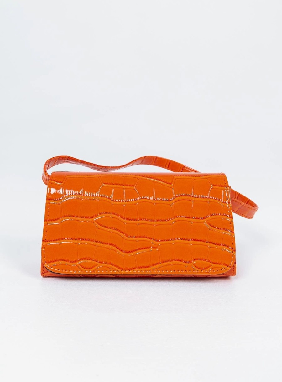 Accessories * | Princess Polly Anwar Shoulder Bag Orange