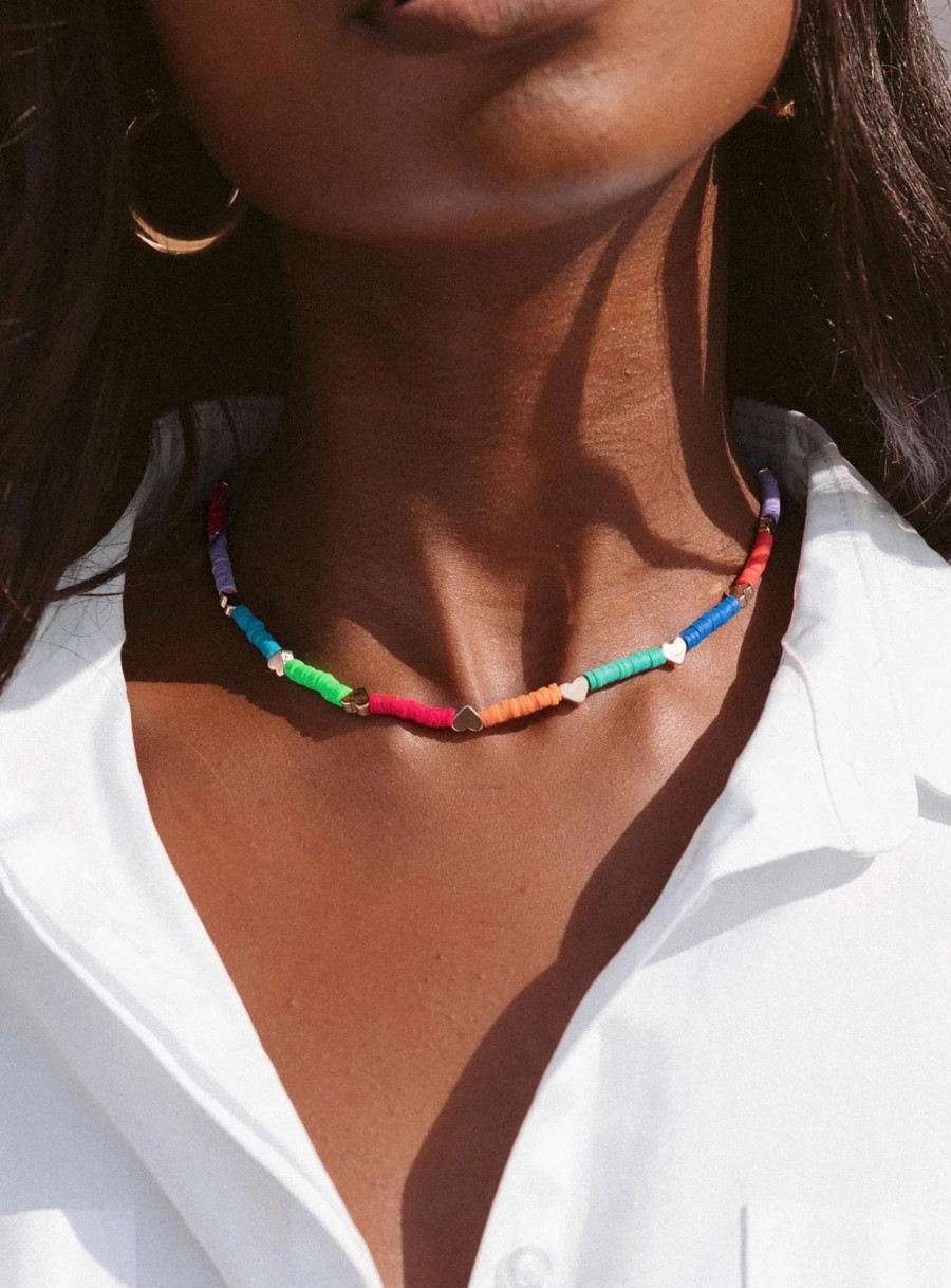 Accessories * | Princess Polly Piper Necklace Multi