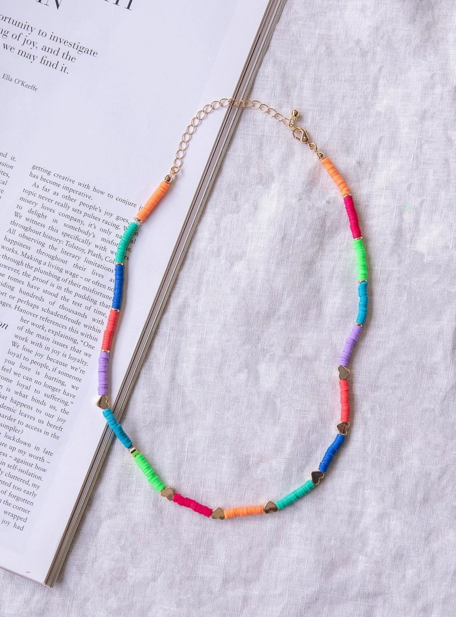 Accessories * | Princess Polly Piper Necklace Multi