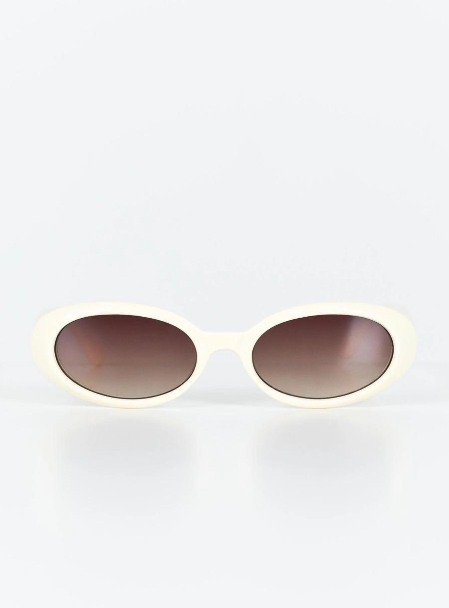 Accessories * | Princess Polly Caxton Sunglasses Beige