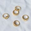 Accessories * | Princess Polly Lower Impact Kaden Ring Pack Gold