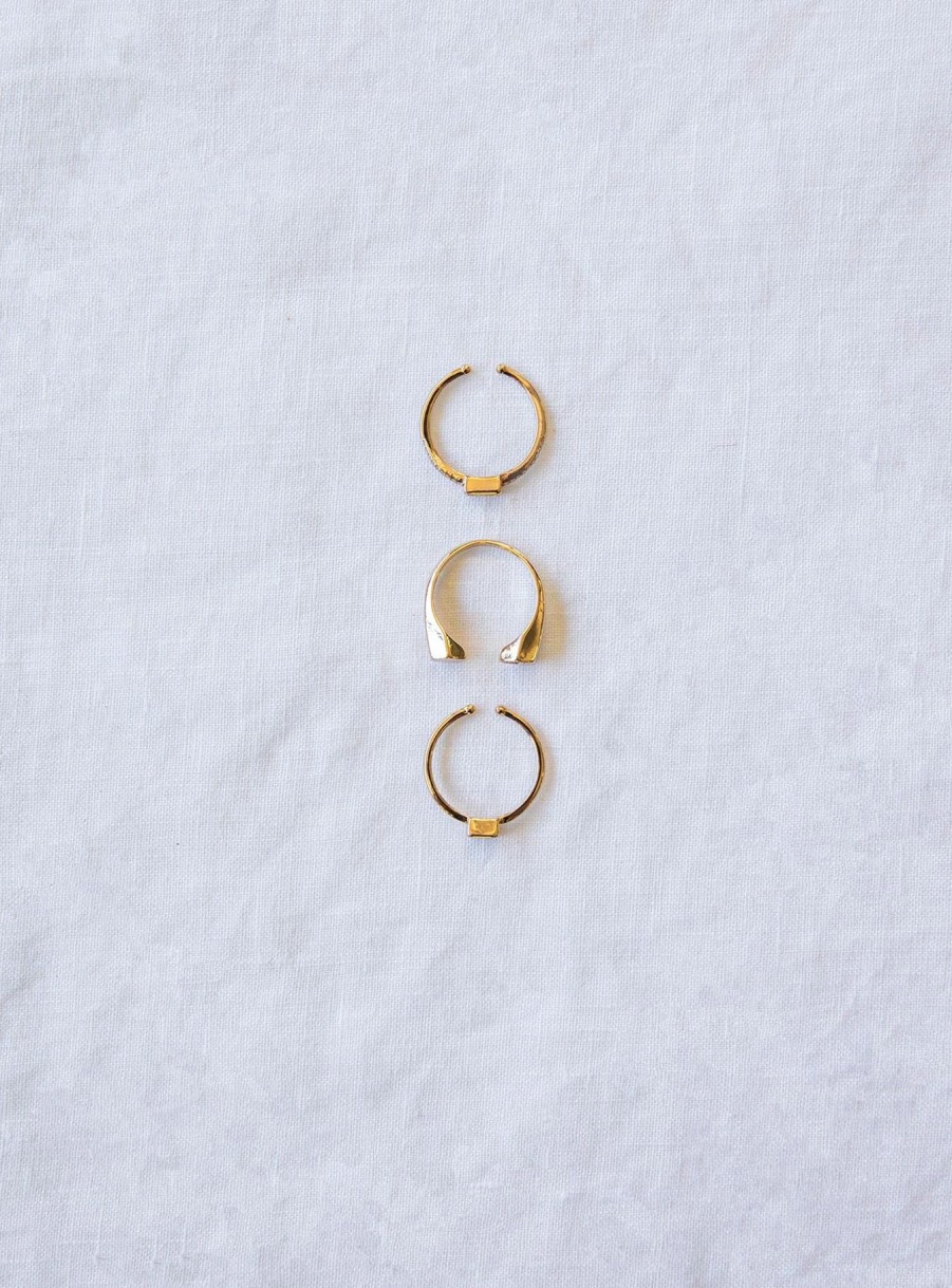 Accessories * | Princess Polly Fandom Ring Pack Gold