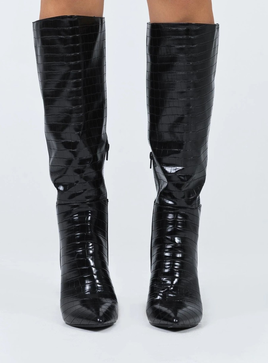 Shoes * | Therapy Icon Boots Black