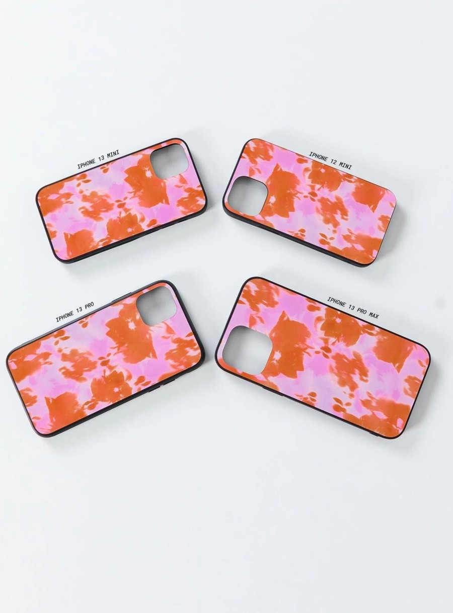 Accessories * | Princess Polly Annerley Iphone Case Pink / Orange