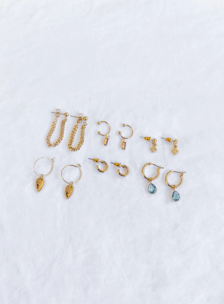 Accessories * | Princess Polly Foster Earrings Pack / Multi Gold