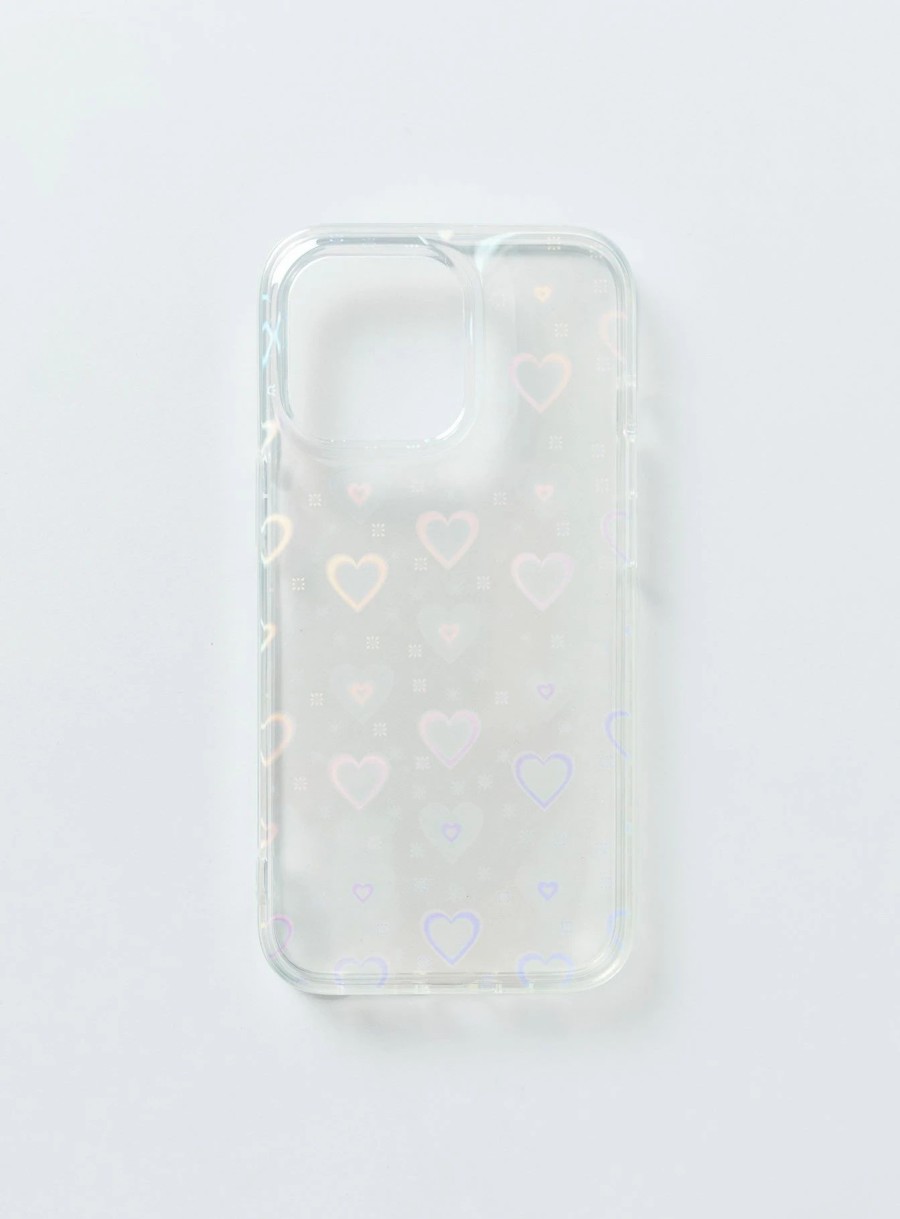 Accessories * | Princess Polly Elori Iphone Case Clear Multi