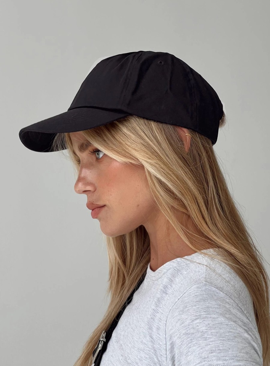 Accessories * | Princess Polly Tamra Cap Black