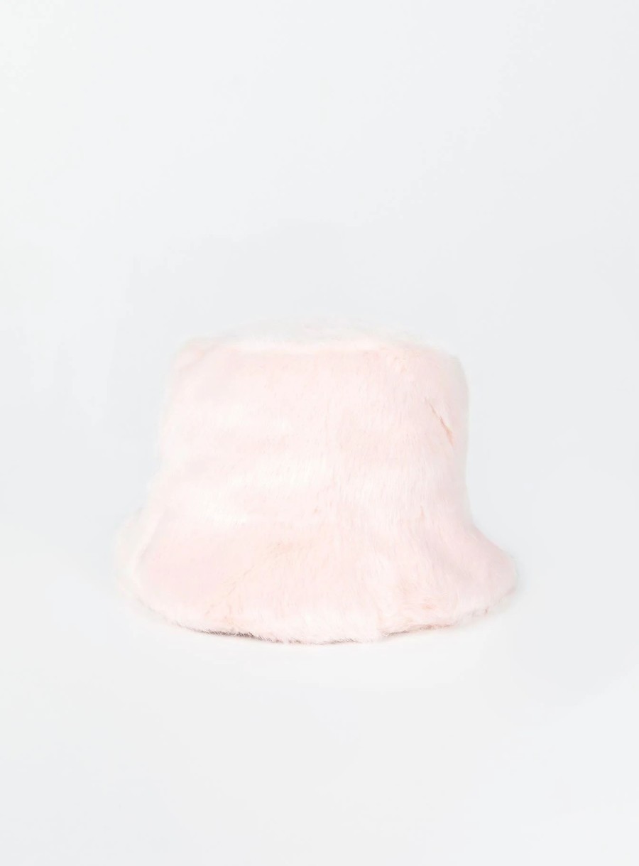 Accessories * | Princess Polly Delvey Fluffy Hat Pink