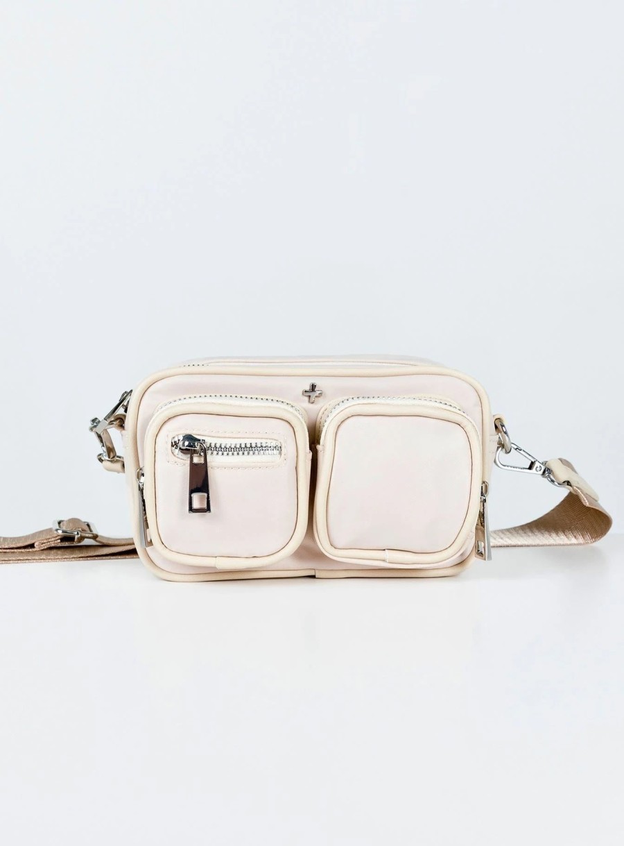 Accessories * | Peta And Jain Peta & Jain Lala Crossbody Nylon Bag Beige