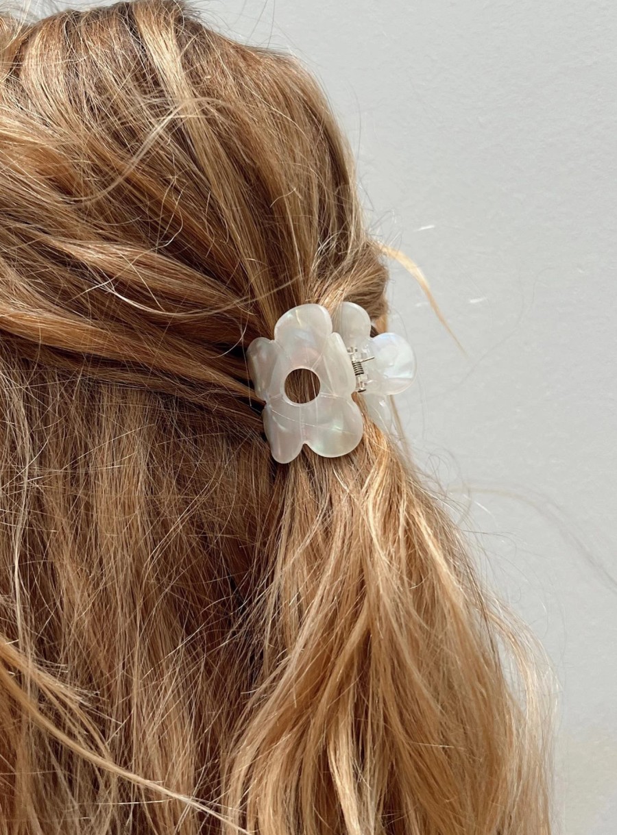 Accessories * | Princess Polly Jaci Hair Clip White