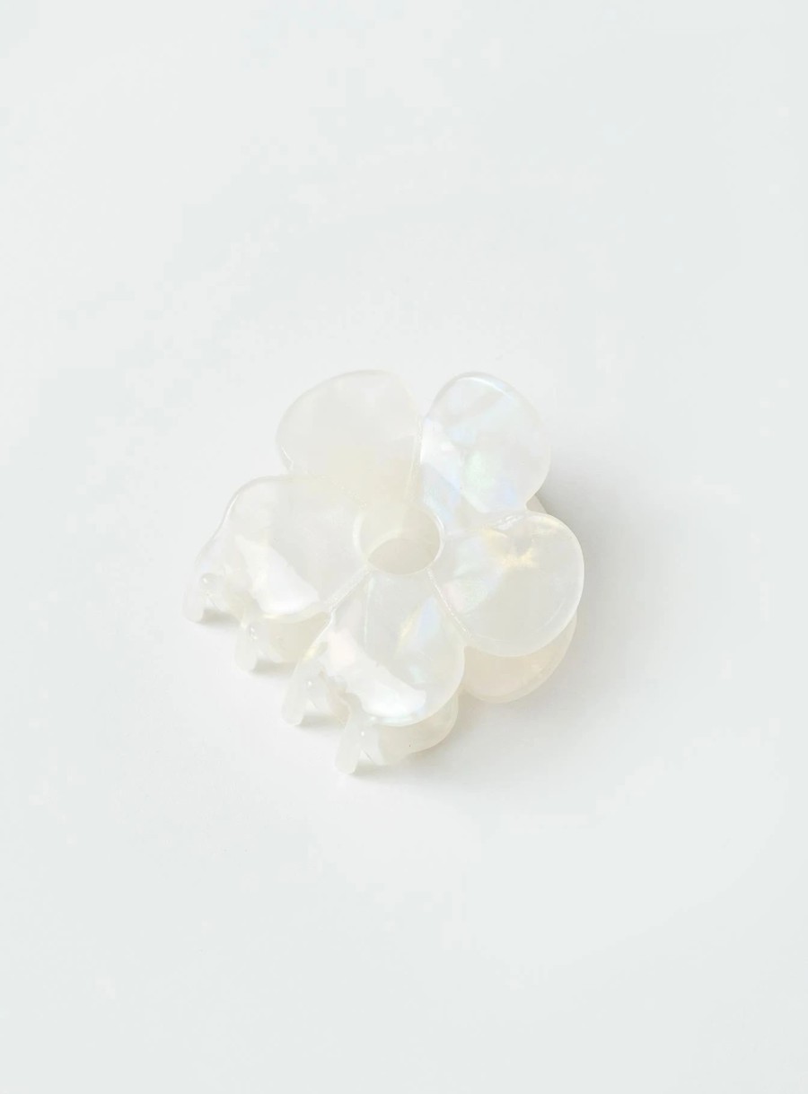 Accessories * | Princess Polly Jaci Hair Clip White