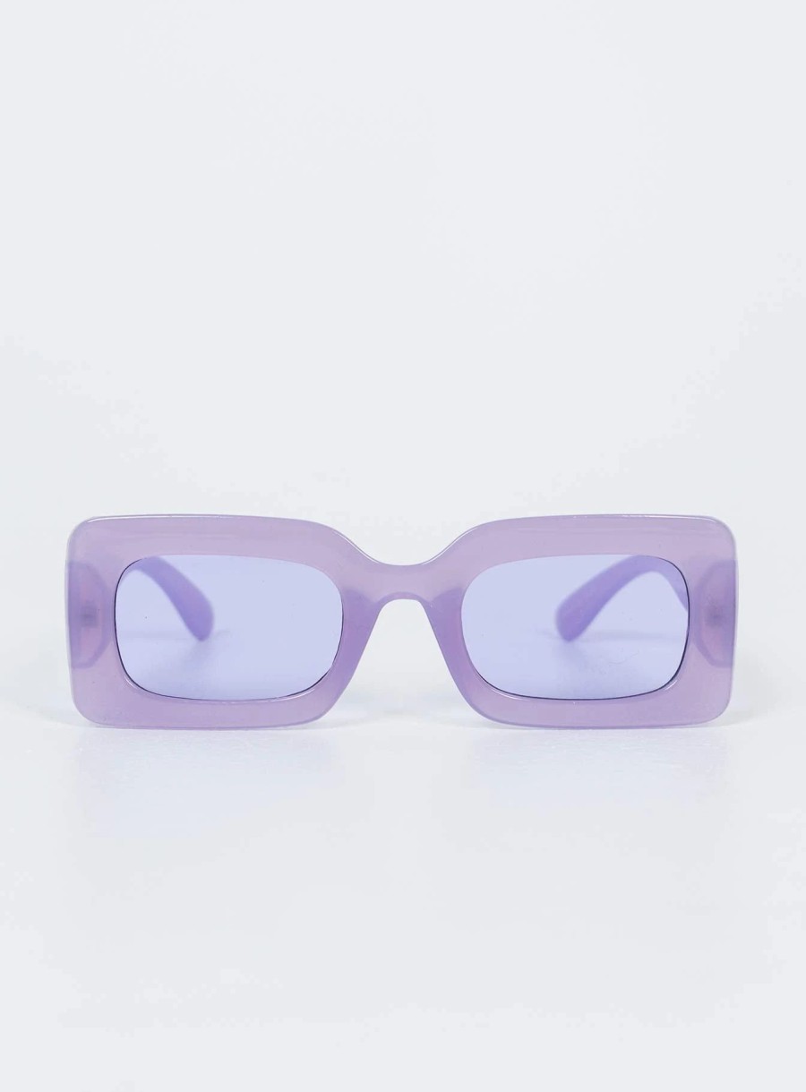 Accessories * | Princess Polly Lower Impact Hazel Sunglasses Lilac Purple