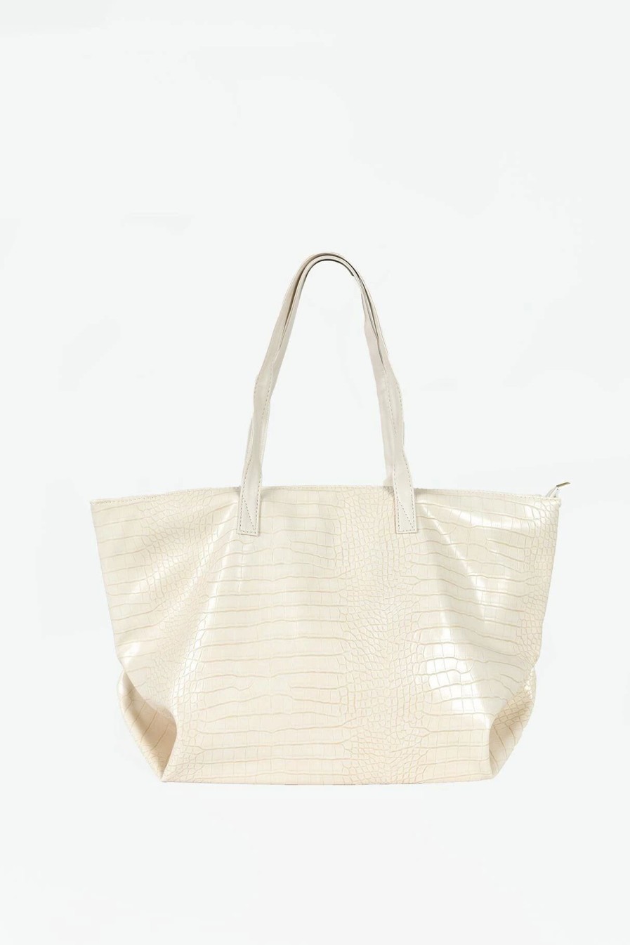 Accessories * | Princess Polly Lanham Pu Tote Cream