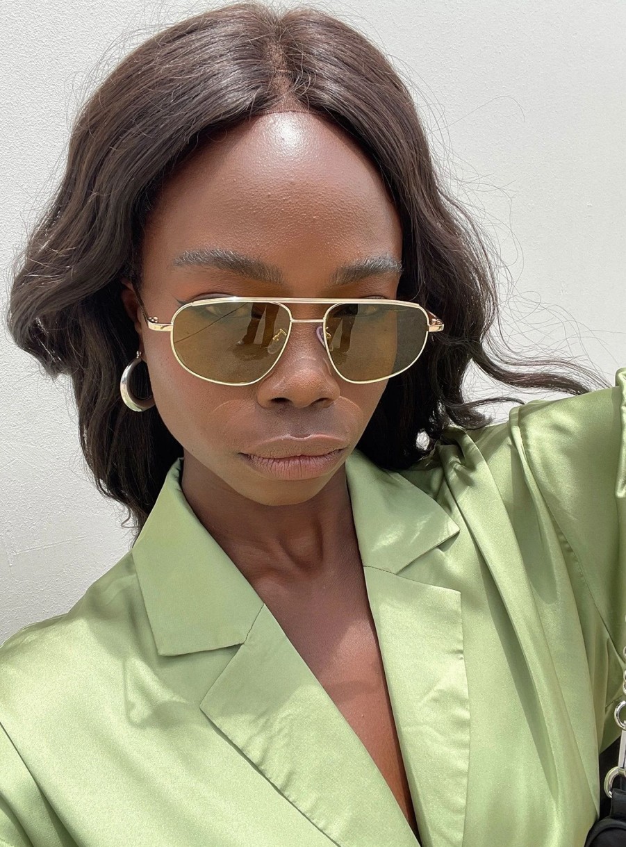 Accessories * | Princess Polly Emory Sunglasses Green