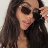 Accessories * | Princess Polly Creeper Sunglasses Crystal Grey