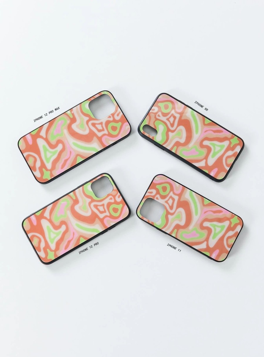 Accessories * | Princess Polly Bedrock Iphone Case Multi