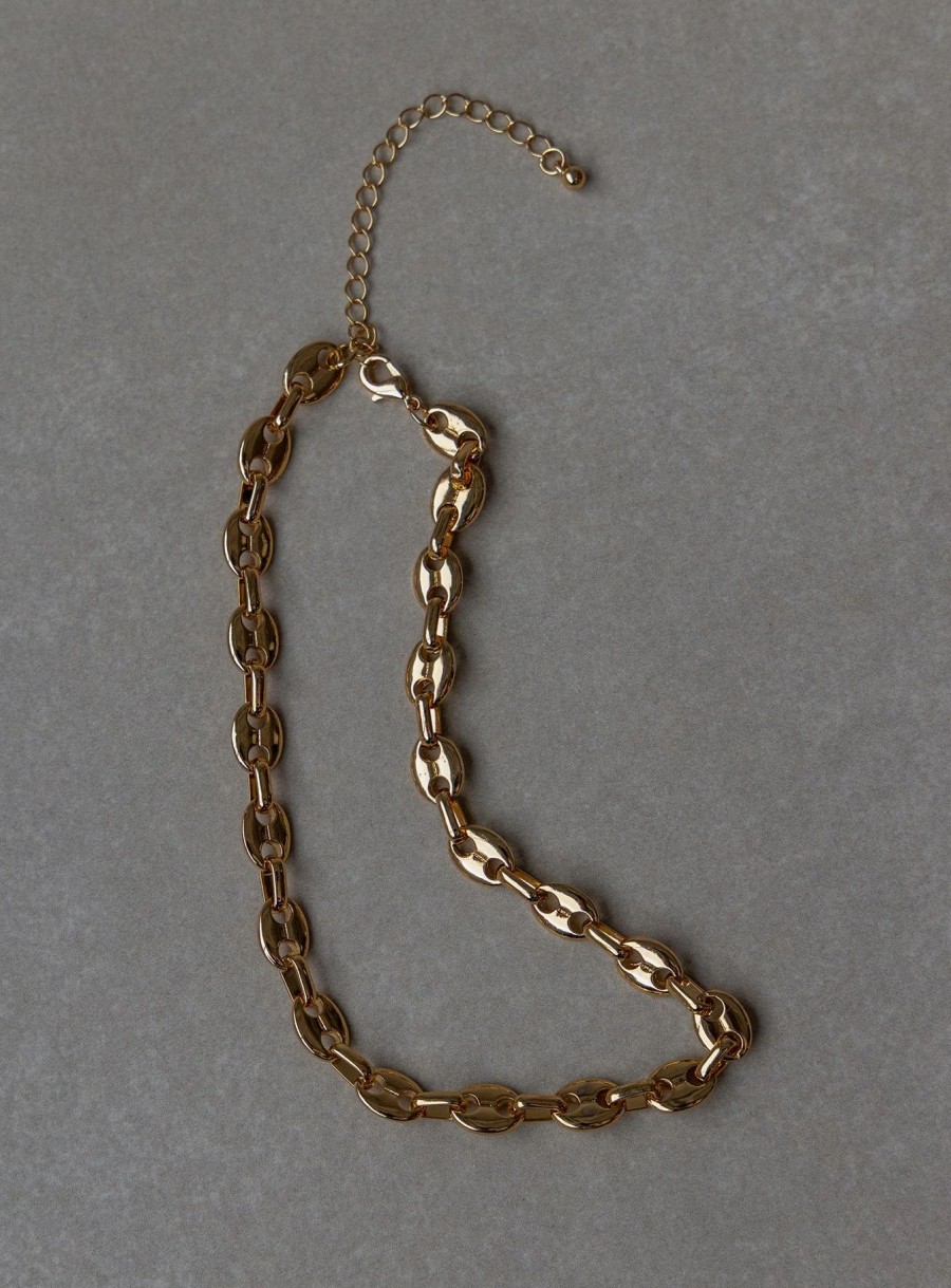 Accessories * | Princess Polly Lower Impact Colton Necklace Gold