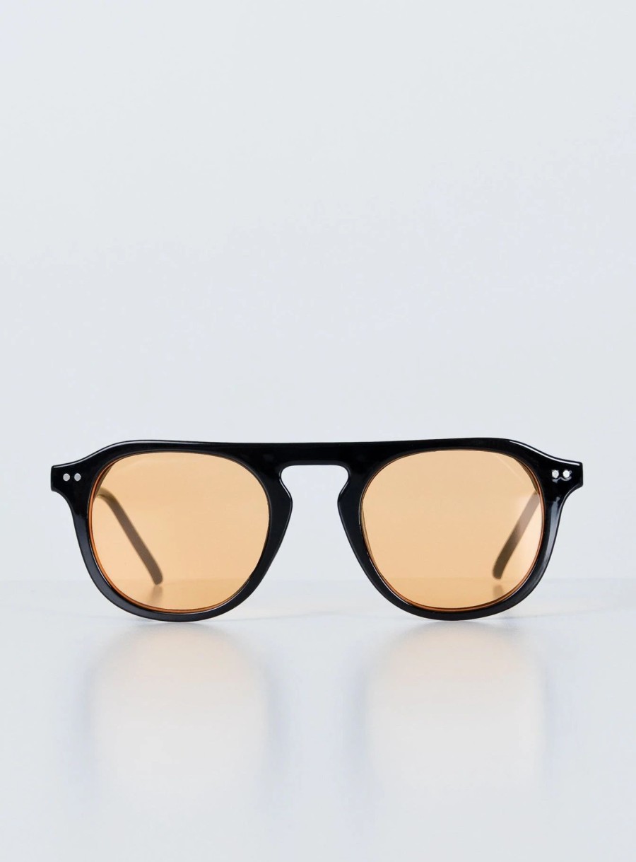 Accessories * | Princess Polly Matilda Sunglasses Black / Orange